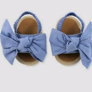 CAT & JACK Baby espadrille sandals crib shoes